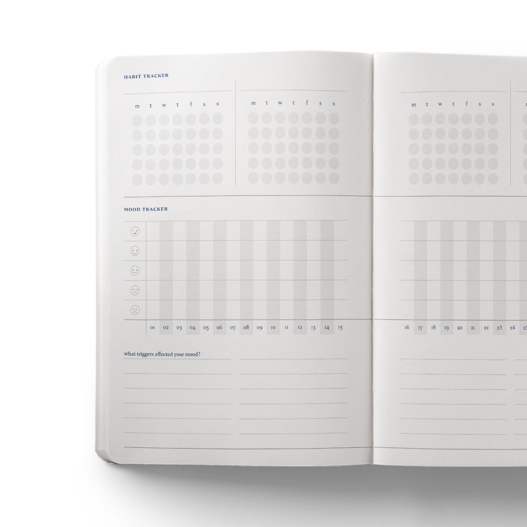 Mindful Journal A5 Grey