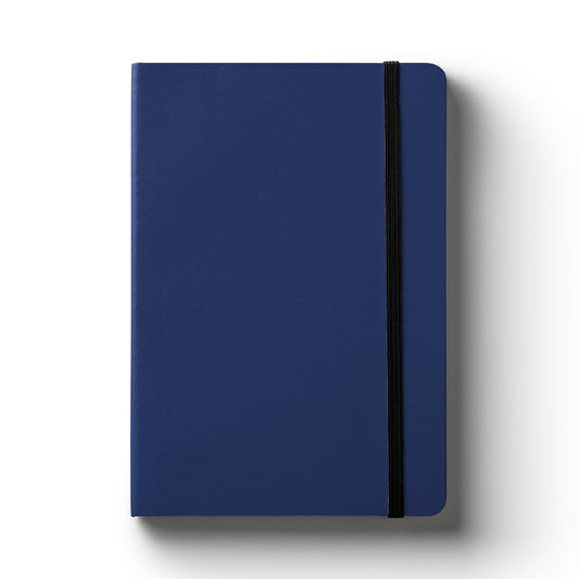 Notebook Hard Cover A5 Lined Blue