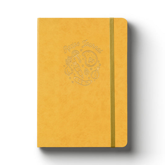 Recipe Journal A5 Yellow