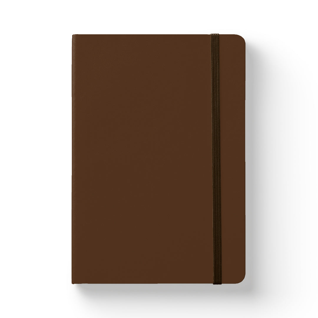 Notebook Soft Cover A5 Lined Brown