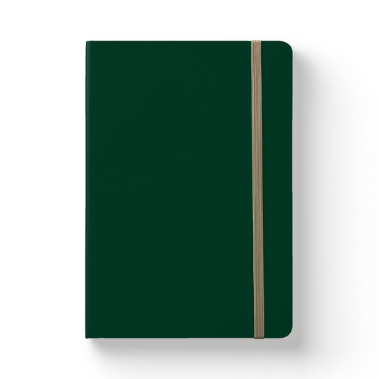 Notebook Soft Cover A5 Lined Green