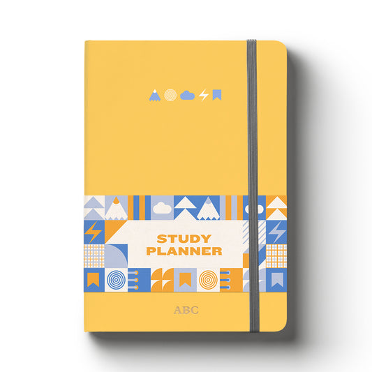 Study Planner A5 Yellow