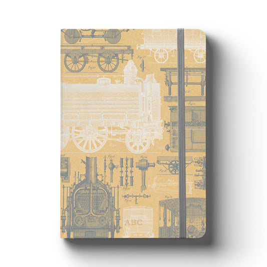 Notebook Hard Cover A5 Lined Transportations