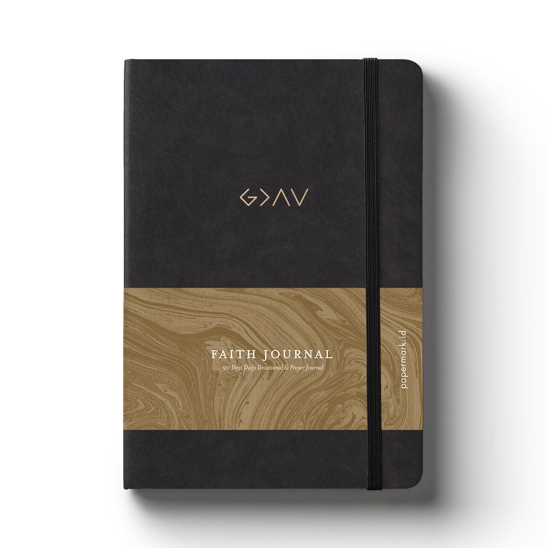 Faith Journal A5 Black – Papermark