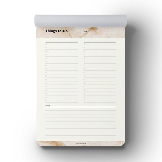 Notepad Marquee A5 To-Do List