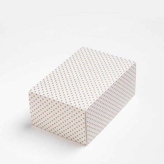 Gift Box Golden Dots Small
