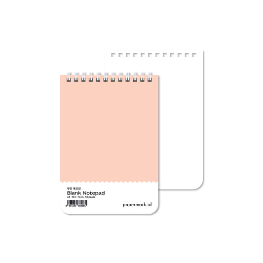Spiral Notepad Basic A6 Blank