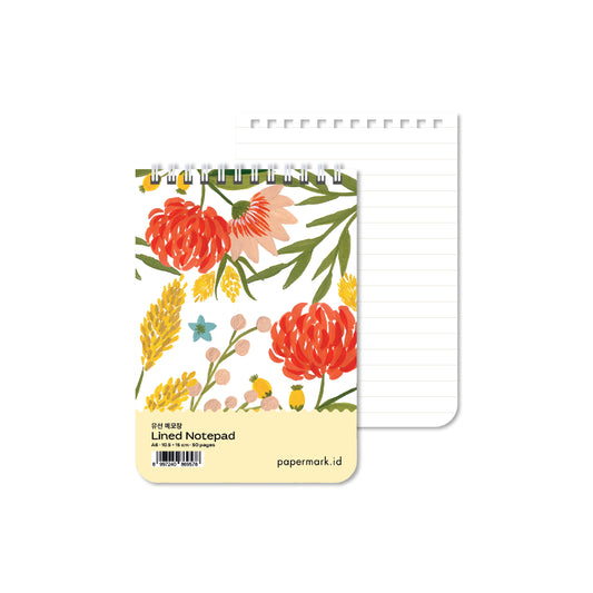 Spiral Notepad Summer Vibe A6 Lined