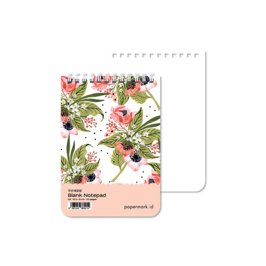 Spiral Notepad Summer Vibe A6 Blank