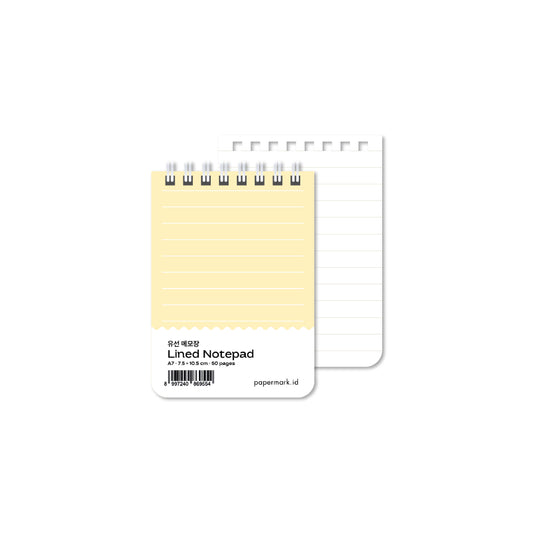 Spiral Notepad Basic A7 Lined