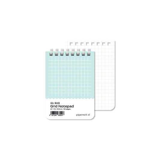 Spiral Notepad Basic A7 Grid