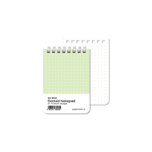 Spiral Notepad Basic A7 Dotted