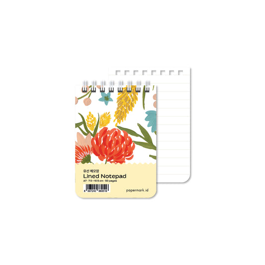 Spiral Notepad Summer Vibe A7 Lined