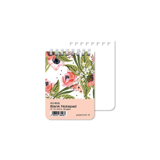 Spiral Notepad Summer Vibe A7 Blank