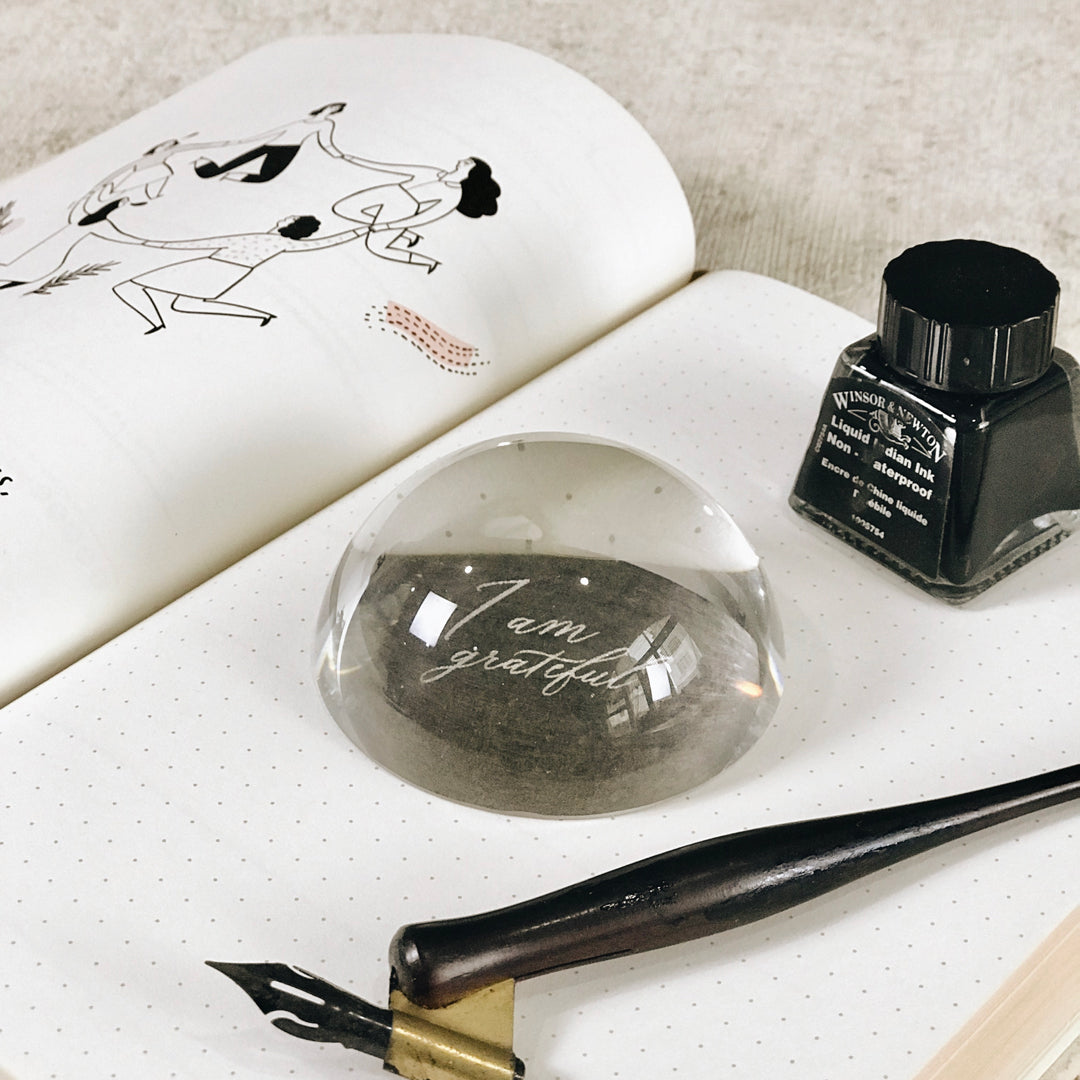 Paperweight I Am Grateful