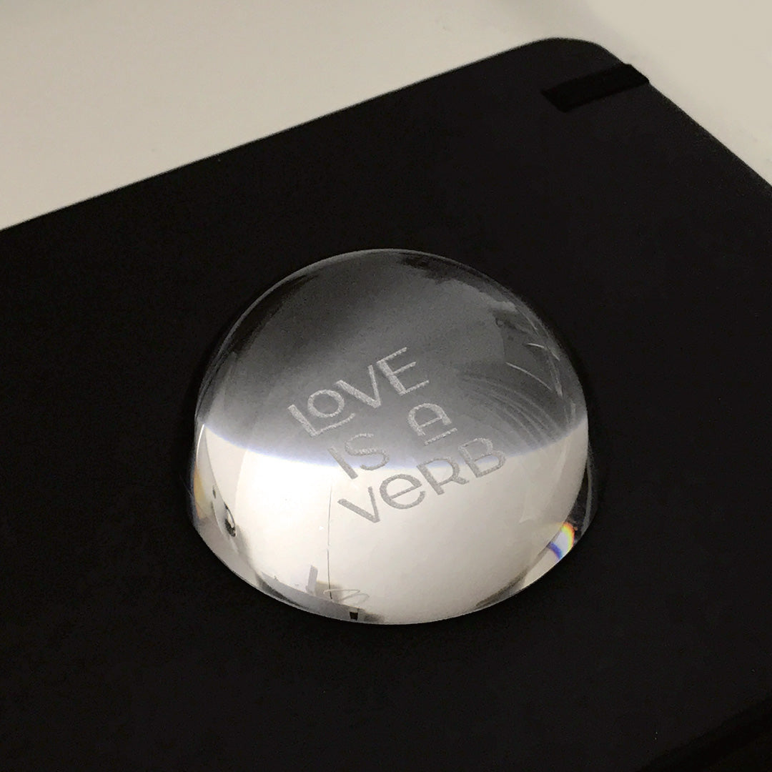 Paperweight Love Is A Verb