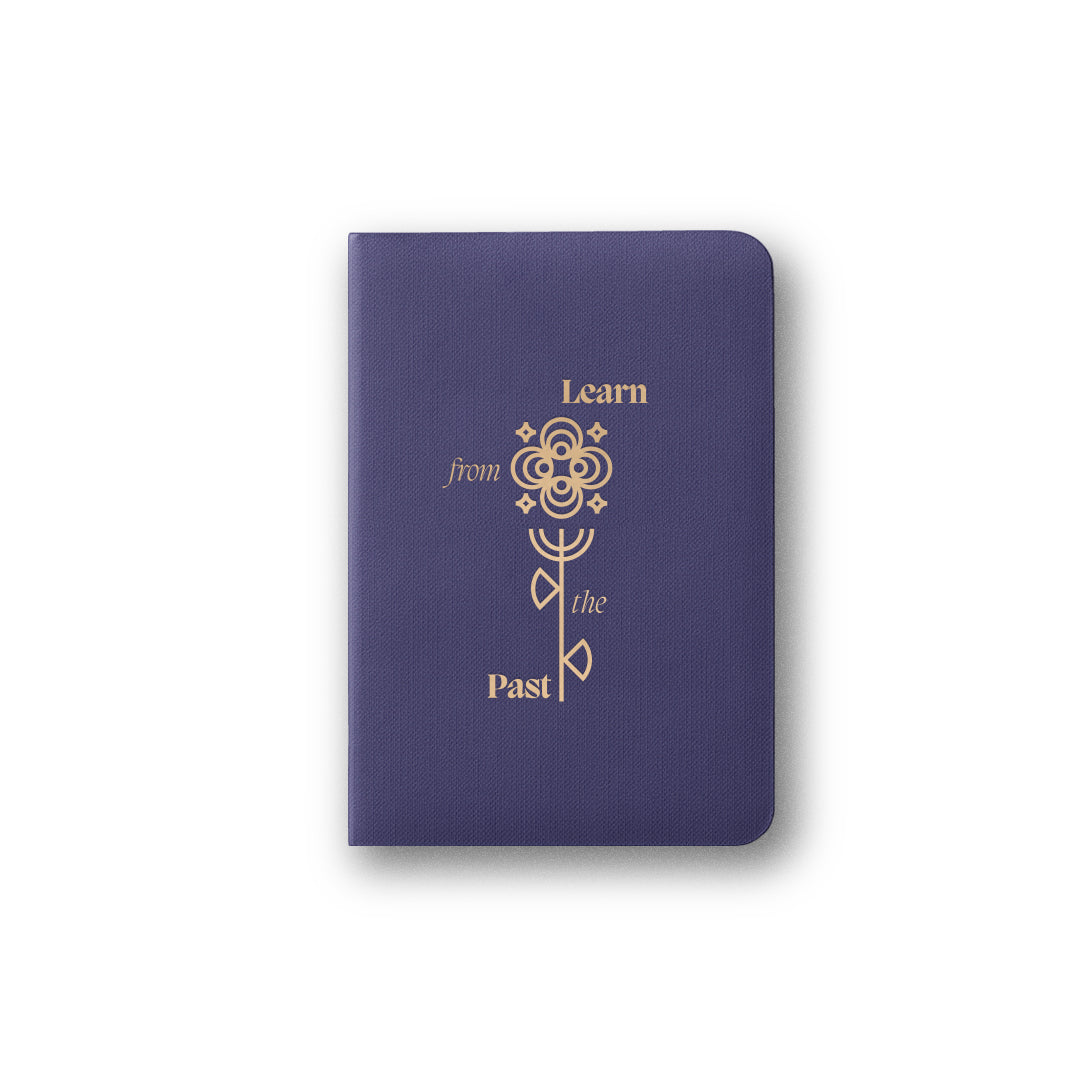 Pocket Notes Set of 3 A6 Lined Aubergine