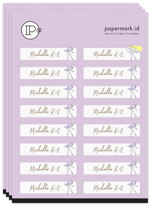 School Label Tutu