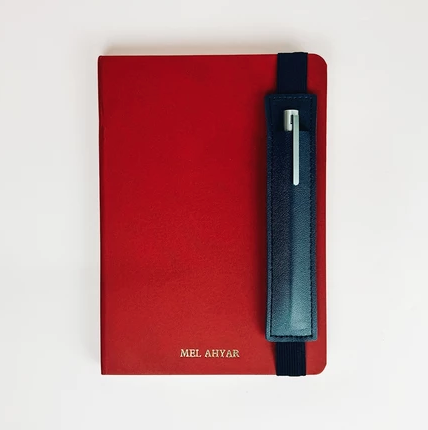Elastic Pen Pouch Navy