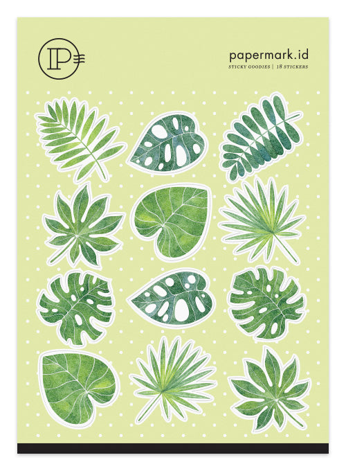 Sticky Goodies Tropical Leaves