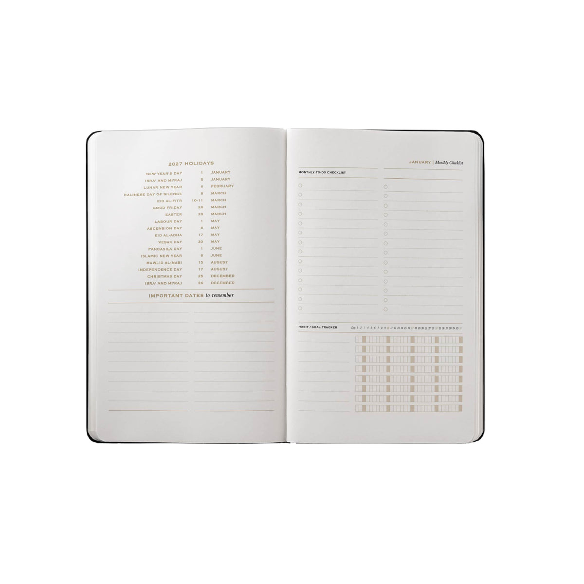 [PRE-ORDER] 2027 Planner A5 Yellow