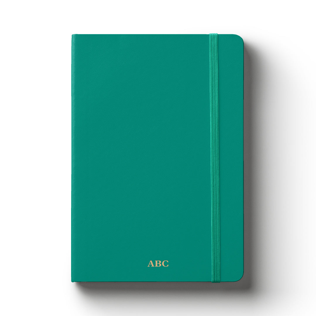 Notebook Hard Cover A5 Blank Turquoise