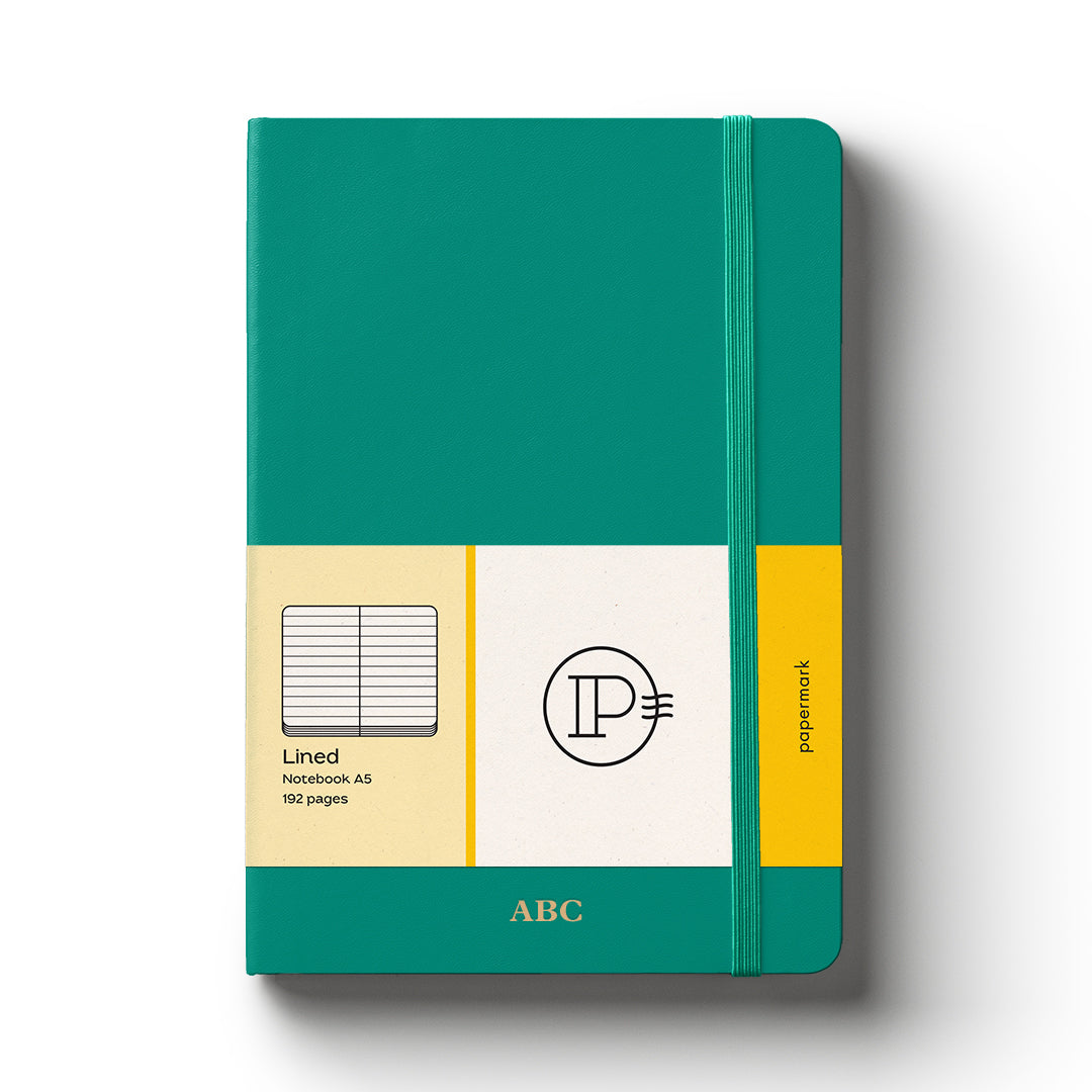 Papermark - Notebook A5 Lined Turqouise