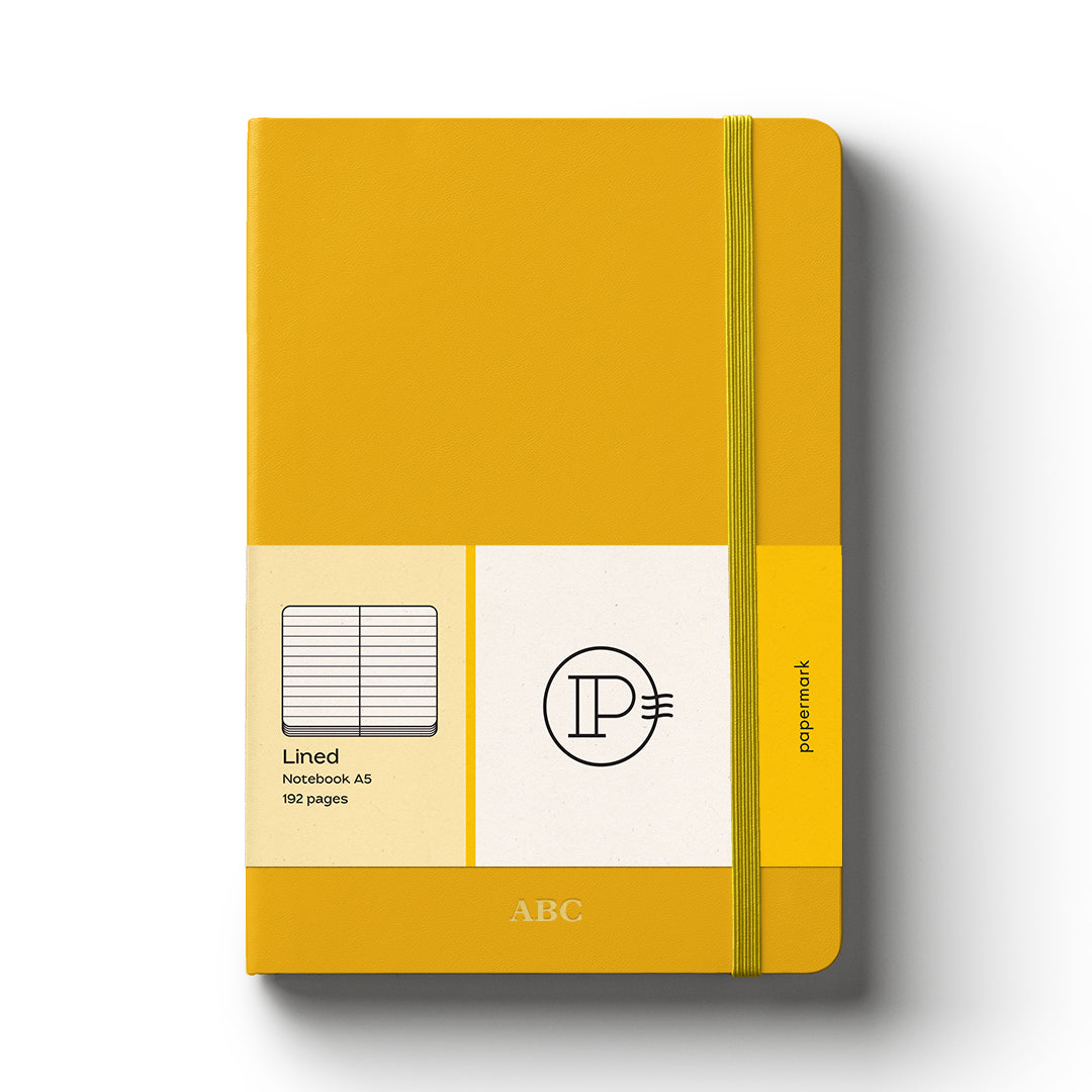 Papermark - Notebook A5 Yellow Lined