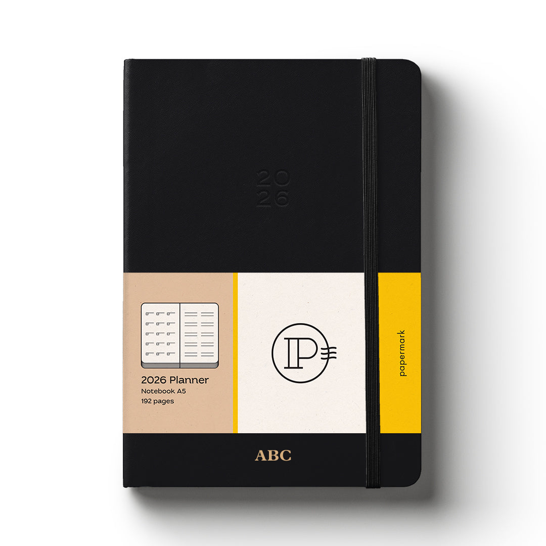 Holiday Collection Dated Planner Set Black