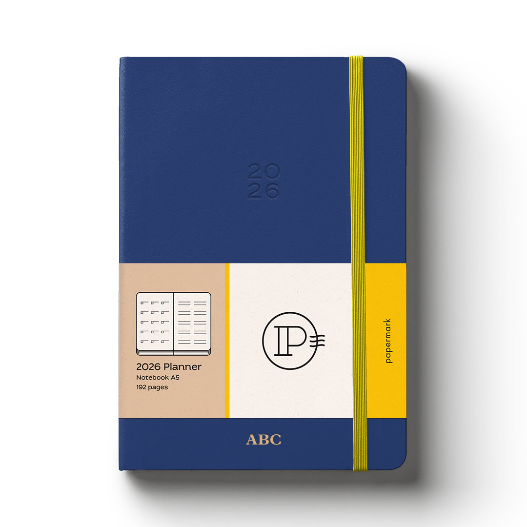 2026 Planner A5 Blue