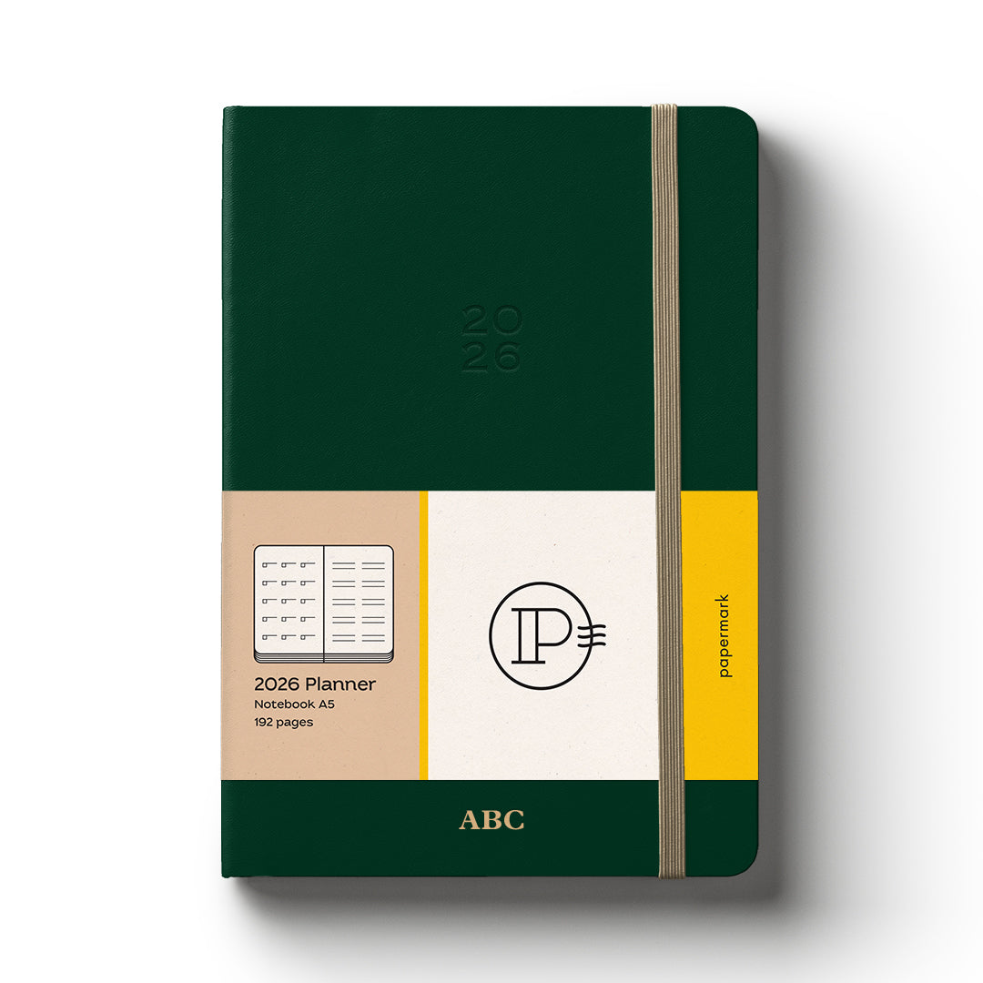 Holiday Collection Dated Planner Set Green