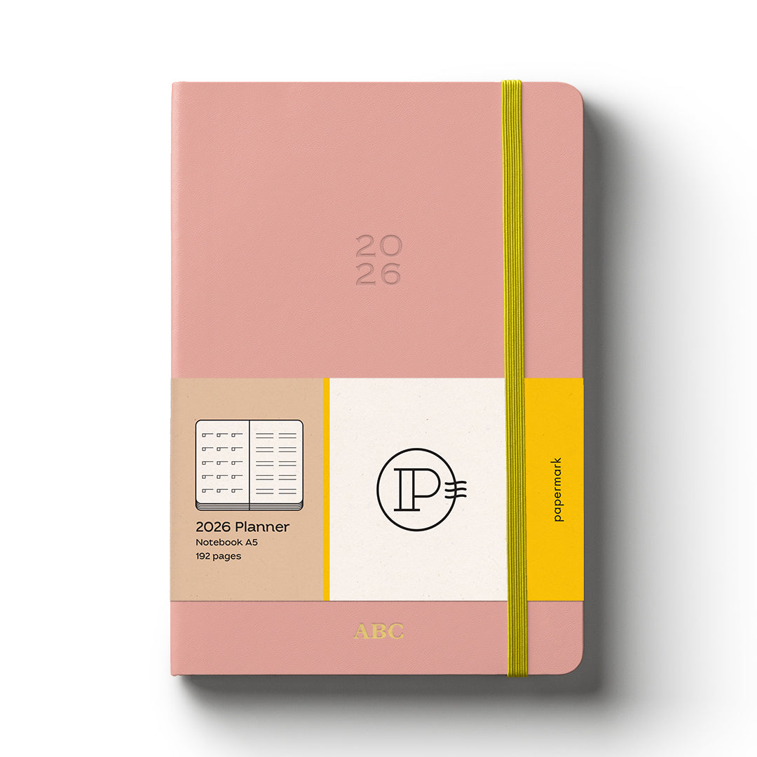 2026 Planner A5 Pink