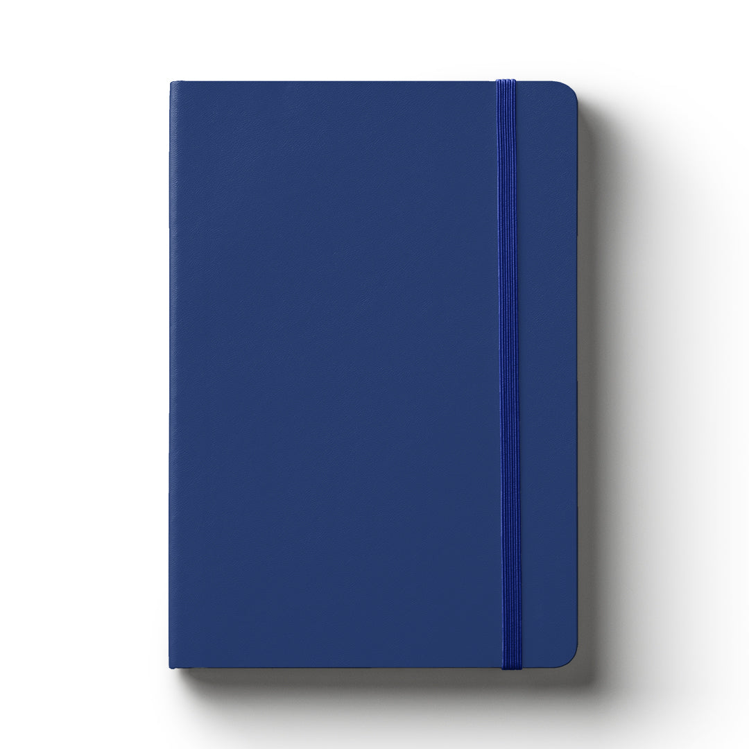 Notebook Hard Cover A5 Blank Blue