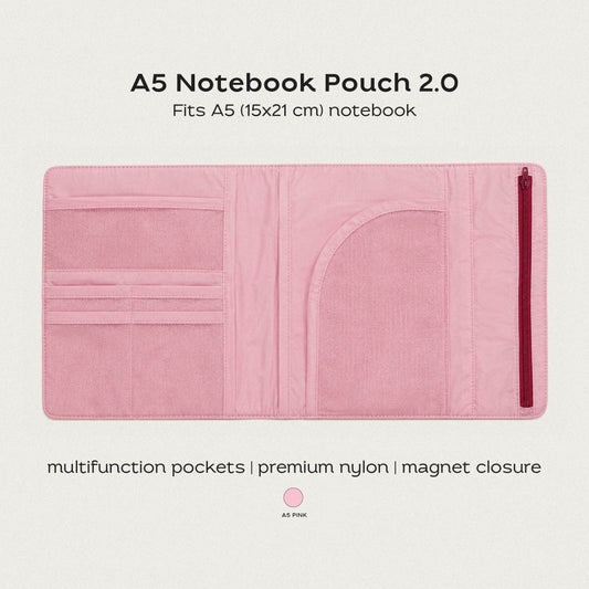 Notebook Pouch A5 Pink