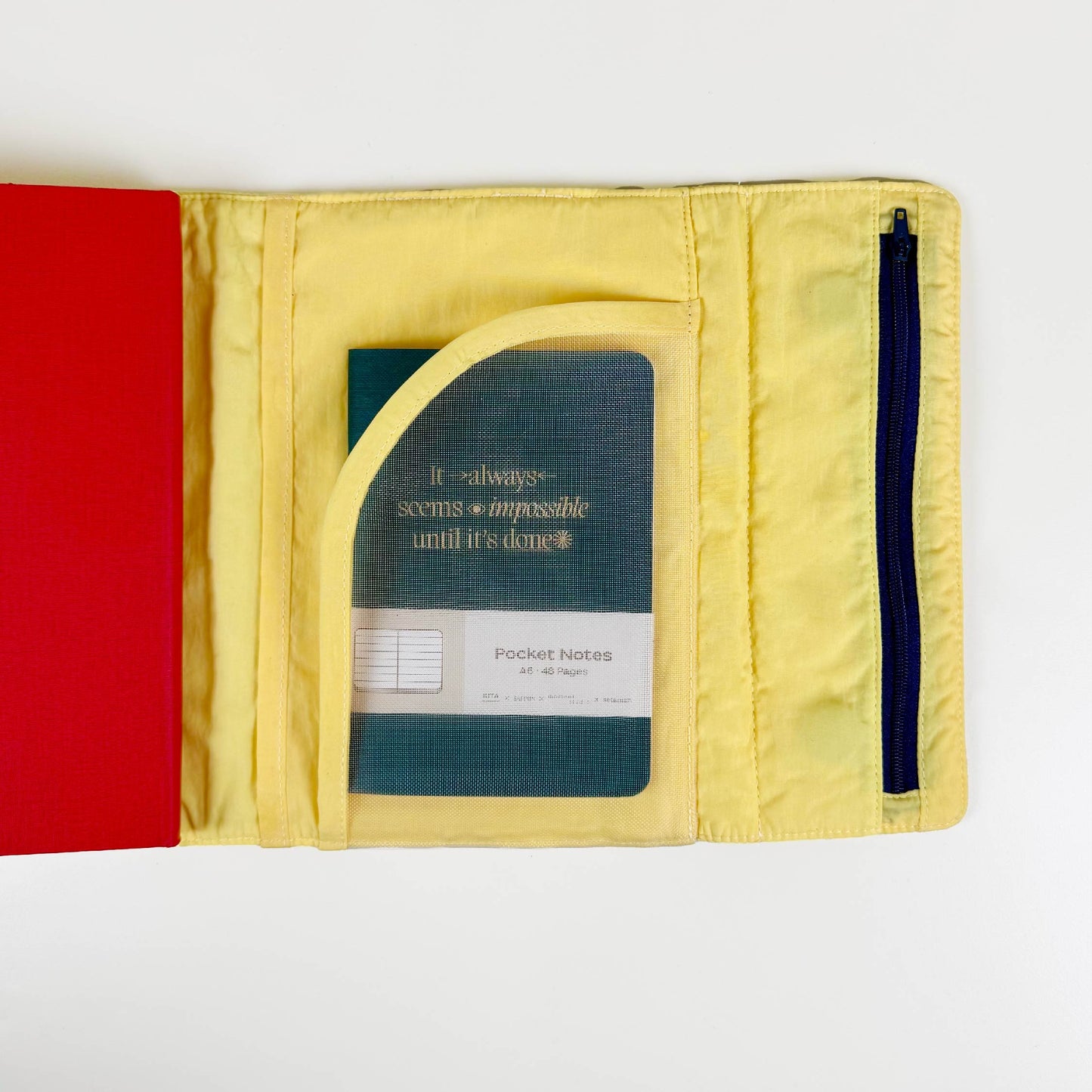 Notebook Pouch A5 Yellow