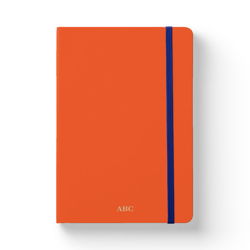 Notebook Soft Cover A5 Lined Orange