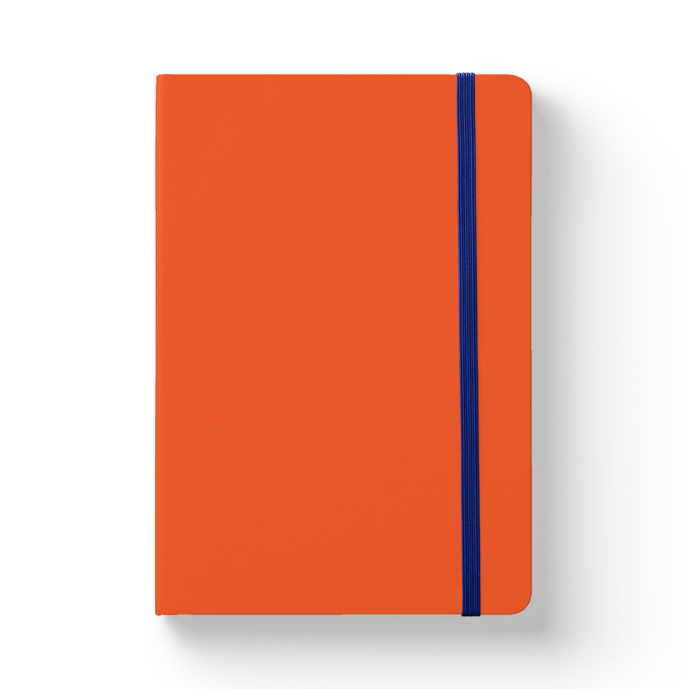 Notebook Soft Cover A5 Lined Orange
