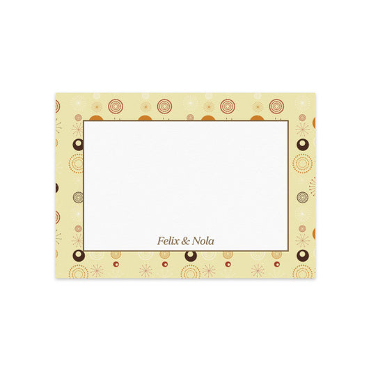 Notecard Set of 6 Ornament Glow