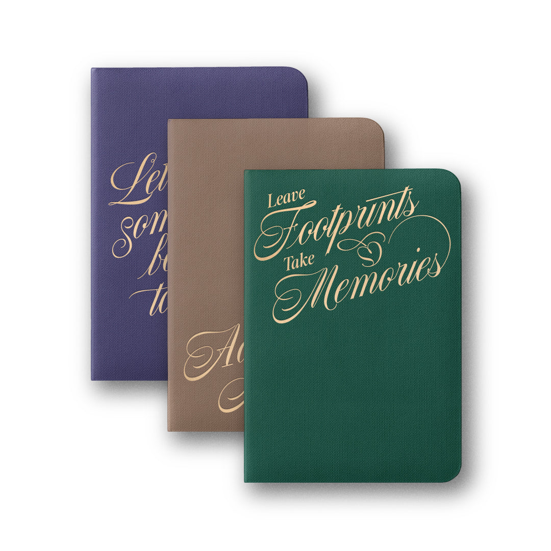 Pocket Notes Set of 3 A6 Lined Hoodie Goodie