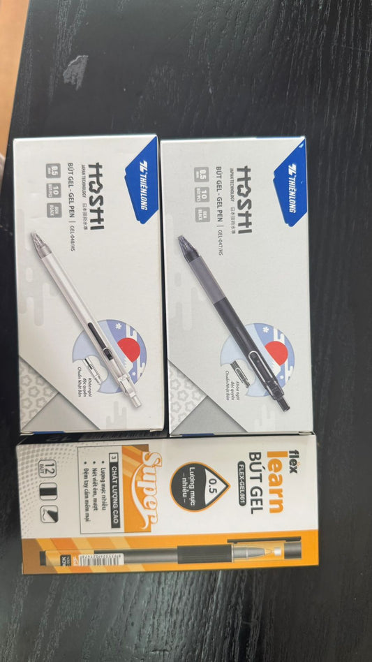 Gel Pen Hoshi White thienlong