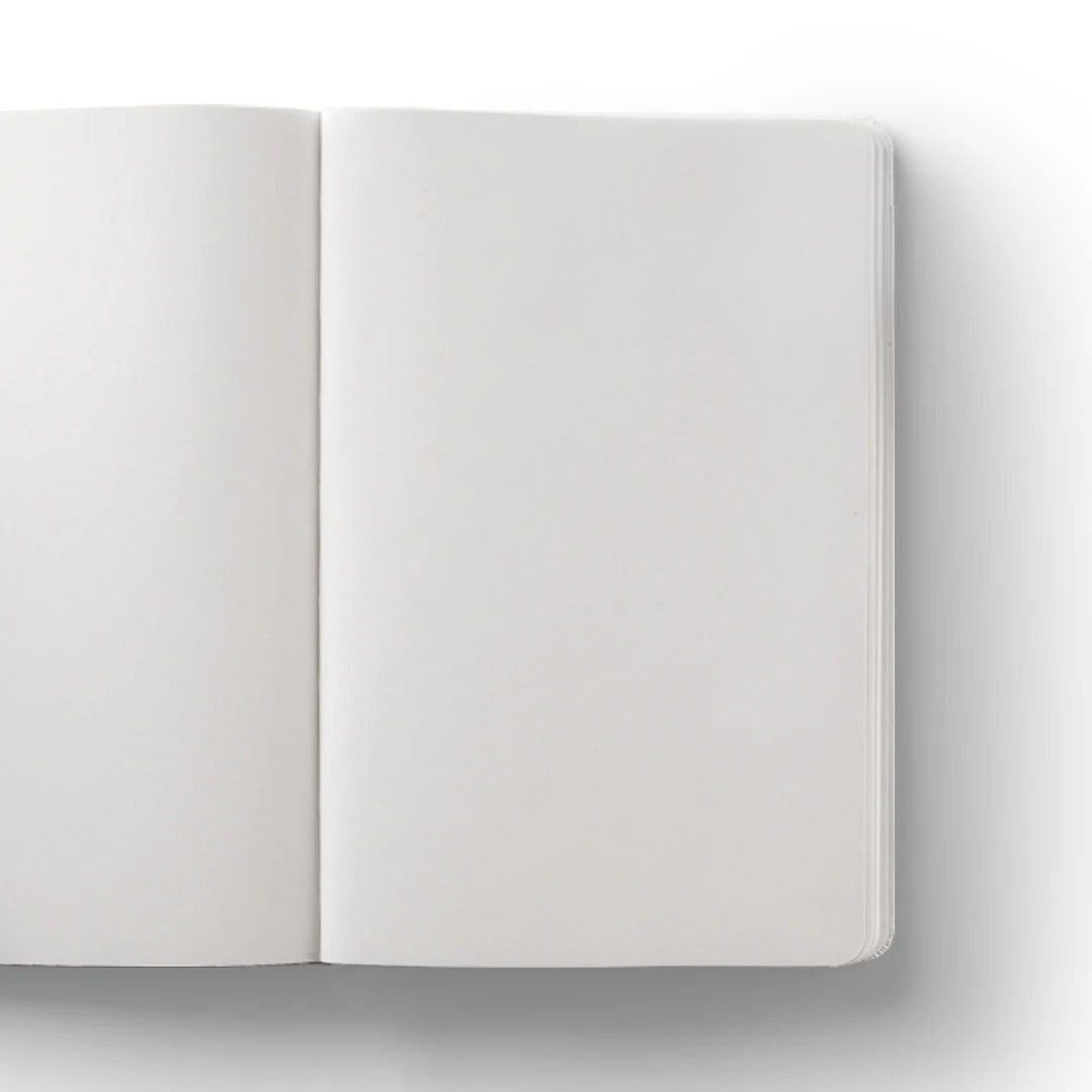 Notebook Hard Cover A5 Blank Blue